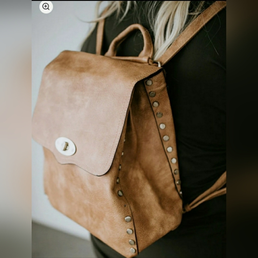Jen & co Backpack with Stud Accents